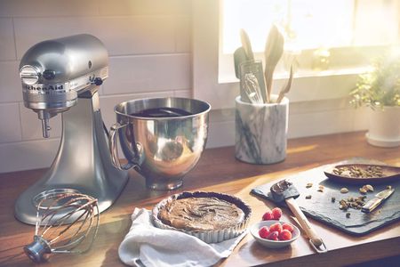 KitchenAid Artisan 5-Quart Stand Mixer – Tilt-Head, Stainless Steel Bowl