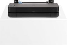 HP DesignJet T230 Large Format Plotter Printer 24in up to A1 , Mobile Printing, Wi-Fi, Gigabit Ethernet, Hi-Speed USB 2.0, 1-Year Warranty (5HB07A),Black