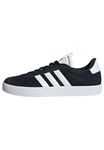 adidas Men's VL Court Sneakers, Core Black Cloud White, 10 UK