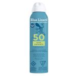 Blue Lizard Kids Mineral SPF 50 Sunscreen Spray, Broad-Spectrum UVA/UVB Protection, Water-Resistant, Zinc Oxide Formula, 142 g