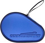 COUNTERSTRIKE Ping Pong Paddle Case | Table Tennis Paddle Hard Case | Table Tennis Racket Case | Hard Shell | Water Resistant (Blue Matte Fiber)