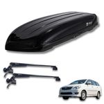 Away Car Roofbox (Gloss) - 540 litres Capacity Car Rooftop Cargo Box/Carrier for Toyota Innova | Aerodynamic Shape | Dual Opening | Waterproof Material | Special Lock System