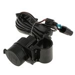 Generic 12V Car Motorcycle Cigarette Lighter Power Socket Plug Outlet with Bracket