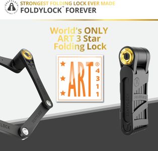 FoldyLock Forever Folding Bike Lock – 90cm Hardened Steel