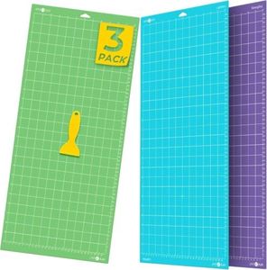 HTVRONT Cutting Mats 12"x24", 3 Pcs, Compatible with Cricut Maker/Explore