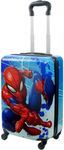 FUL Marvel Spider-Man 21 Inch Kids Carry On Luggage, Hardshell Rolling Suitcase with Spinner Wheels, Multi