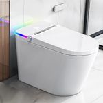 Tankless Smart Toilet with Built-In