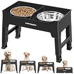 URPOWER Elevated Dog Bowls Mess Pro