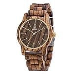MUJUZE Wooden Watches for Men, Wood
