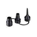 Air Pump Replacement Nozzles,Air Pump Nozzles for Inflatables,Plastic Pump Nozzles,3 Sizes Plastic Nozzle Head Air Pump Accessory,Air Pump Adapter for Inflatables for Partial Air Bed,Air Mattress