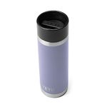 YETI Rambler 18 oz Bottle, Stainless Steel, Vacuum Insulated, with Hot Shot Cap, Cosmic Lilac