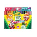 Crayola Silly Scents Wedge Tip Markers, 12 Count, School and Craft Supplies, Drawing Gift for Boys and Girls, Kids, Teens Ages 5, 6,7, 8 and Up, Holiday Toys, Stocking, Arts and Crafts, Gifting