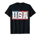 American USA US Flag 4th of July T-