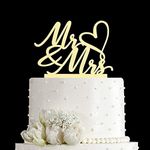 Mr and Mrs Cake Topper - Wedding, E