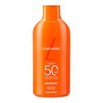Lancaster Sun Beauty Body Milk SPF50 400ml, Photoaging Control, Broad Spectrum Sun Protection, Lightweight Texture & Non-Greasy, Water Resistant Formula, Suitable for All Skin Types