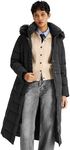 Orolay Women's Long Puffer Down Coat Warm Maxi Jacket with Hood Black XL
