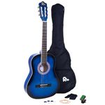 Rio 3/4 Size Classical Guitar Pack For Junior Beginners - Suit 9 To 12 Years - New