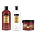 1xTRESemmé Keratin Smooth Shampoo 680 ml + 1x Keratin Smooth Conditioner for 72h frizz control, smoothness & shine 680 ml & 1x TRESemme Keratin Smooth Deep Smoothing Mask 440 ml 3 piece