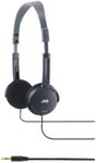 JVC Wired Lightweight Headphones - Black, ‎HA-L50-B-E