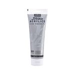 Pebeo Studio Acrylics 250-Milliliter Acrylic Paint, Iridescent Silver