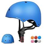 KORIMEFA Kids Bike Helmet Toddler Helmet for 2-13 Years Old Boys Girls Adjustable Skateboard Helmet Multi-Sports Lightweight Helmet Safety Protection Gear for BMX Cycling Skateboard Scooter