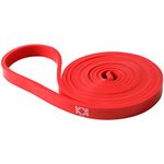 KK Resistance bands for men and women fitness band (15 – 35 lbs) pull up resistance bands Suitable for home, gym workout exercise flexibility and strength training. (Red: 15 – 35 lbs)