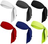 Tie Headband for Women & Men - Ninja Headbands, Head Tie for Running, Basketball, Football & Athletics,Cooling Headband