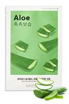 MISSHA Airy Fit Masksheet Aloe Vera Pack of 3 (10g each) | For Glowing skin I Skin Brightens I Deep nourishing | Revitalizes the skin I Suitable for all skin types