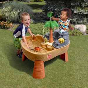 Step2 Dino Dig Sand & Water Sensory Table – 7-Piece Kids Activity Toy