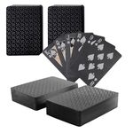 Plastic Playing Cards Set of 2 - SWINILAYA Waterproof Poker Deck, 54 Cards, for Texas Hold'em, Blackjack, Euchre, Canasta Card Game,Gin Rummy, Baccarat