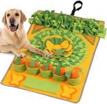 BELLE VOUS Snuffle Mat for Dogs - Slow Puzzle Feeder Enrichment Toys for Dogs - Dog Snuffle/Sniff Mat for Dog Treats - Puppy & Dog Enrichment Feeder