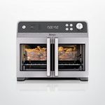 Ninja | French Door Premier | Air Fryer, Convection Oven, Toaster | 5-qt Air Fry Basket, Sheet Pan, Wire Rack, Broil Rack | PFAS-free Cooking Surface | FO101C (Canadian Version)