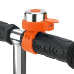 Micro Scooters | Bike/Scooter Plain Handlebar Bell | Kids Bike Accessories | Loud | Waterproof | Boys & Girls | Orange