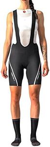 Castelli Women's Velocissima 3 Cycling Bib Short, Black, Large