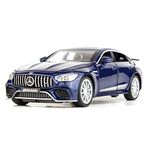 TGRCM-CZ 1/32 Diecast Car Benz AMG GT63 Model Car Pull Back with Sound and Light Toy Car for Boys Girls Adult Gift(Blue)