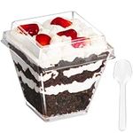 PARACITY 2 oz Dessert Cups with Lid