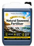 10L Premium Liquid Seaweed Fertiliser (1:200 Concentrate) – Organic Plant Feed for Stronger Roots, Greener Leaves & Healthier Growth – Lawn, Vegetables & Flowers - Dilutes up to 2,000L.