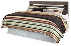 Signature Design By Ashley - Cazenfeld King/Cal King Panel Headboard - Black/Gray