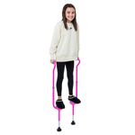 Flybar Maverick Walking Stilts for Kids Ages 5 +, Weights Up to 190 Lbs - Adjustable Foam Handles with Wide Stance Foot Pegs - Fun Outdoor Toys for Girls & Boys