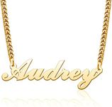 Custom Name Necklace for Women 18K 