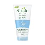 Simple Water Boost Micellar Facial Gel Wash Sensitive Skin 5 oz