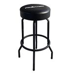 kingwolfox Torin Swivel Bar Stool Garage Shop Stool with Padded Swivel Shop Seat, 30" Mechanic Stool for Garage Workshop, Chrome Plated Legs, Slip Resistant Work Stool- 300lb Capacity