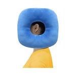 NEPPT Piercing Ear Pillow for Side Sleepers with A Hole-Ear Donut CNH Inflammation Pressure Sores Pain Relief Protectors O-Shaped Ear Cushions for Sleeping Guard