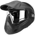 Evike Valken MI-7 Full Face Mask w/Thermal Lens - ANSI Rated - Black - (48439)