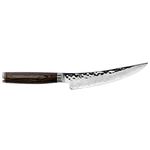 Shun Cutlery Premier Boning & Fillet Knife 6”, Easily Glides Through Meat and Fish, Authentic, Handcrafted Japanese Boning, Fillet and Trimming Knife,Silver