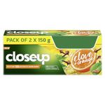 Closeup Clove & Orange Toothpaste | Helps Fight 99% Bad Breath causing germs - 300g