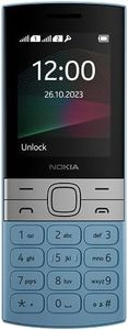 Nokia 150 Dual SIM Premium Keypad Phone | Rear Camera, Long Lasting Battery Life, Wireless FM Radio & MP3 Player and All-New Modern Premium Design | Blue