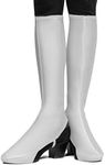 Skeleteen White Costume Boot Covers