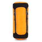 TRIWONDER Compression Stuff Sack Sleeping Bag Compression Sack Space Saving Storage Bag Compression Bag for Camping Backpacking Traveling (Orange, Medium)