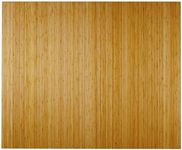 Anji Mountain Deluxe Bamboo Chairmat, 60" x 48", Natural